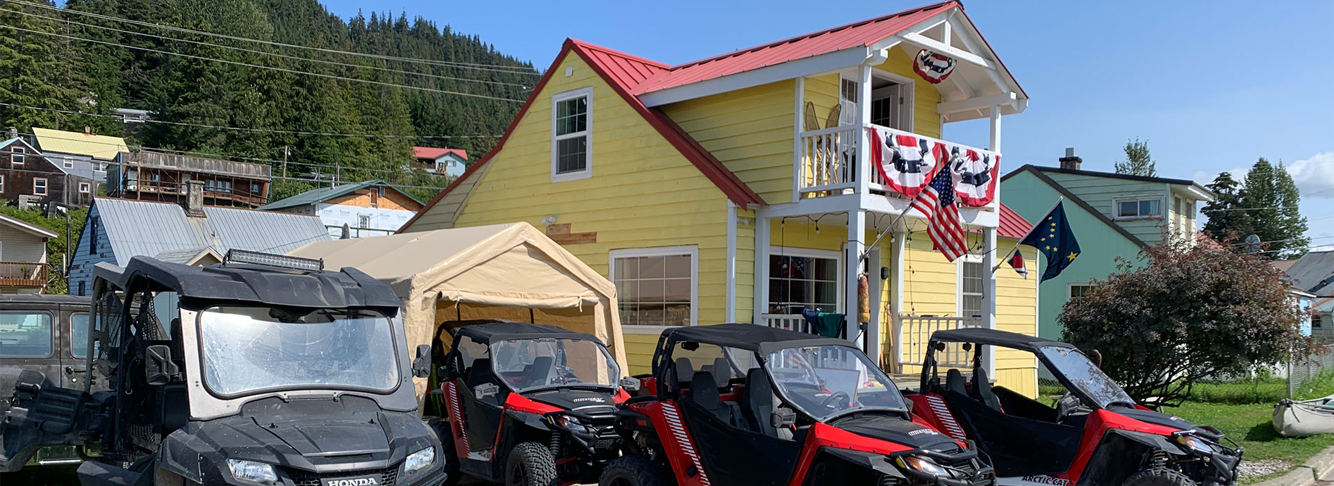 A self-guided Jeep Tour in and around Hoonah, Alaska, is an incredible adventure and you never know what you're going to encounter!